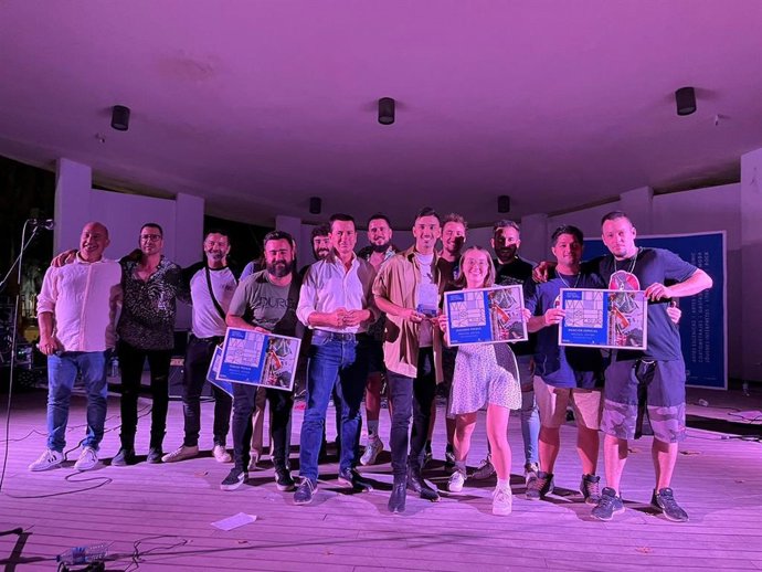 Ganadores de la muestra de música joven 'MálagaCrea Rock' 2022