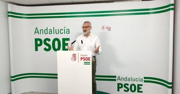 El secretario de Agricultura y Ganadería del PSOE de Huelva, Juan Antonio García.