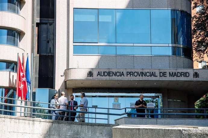 Archivo - La Audiencia Provincial de Madrid.