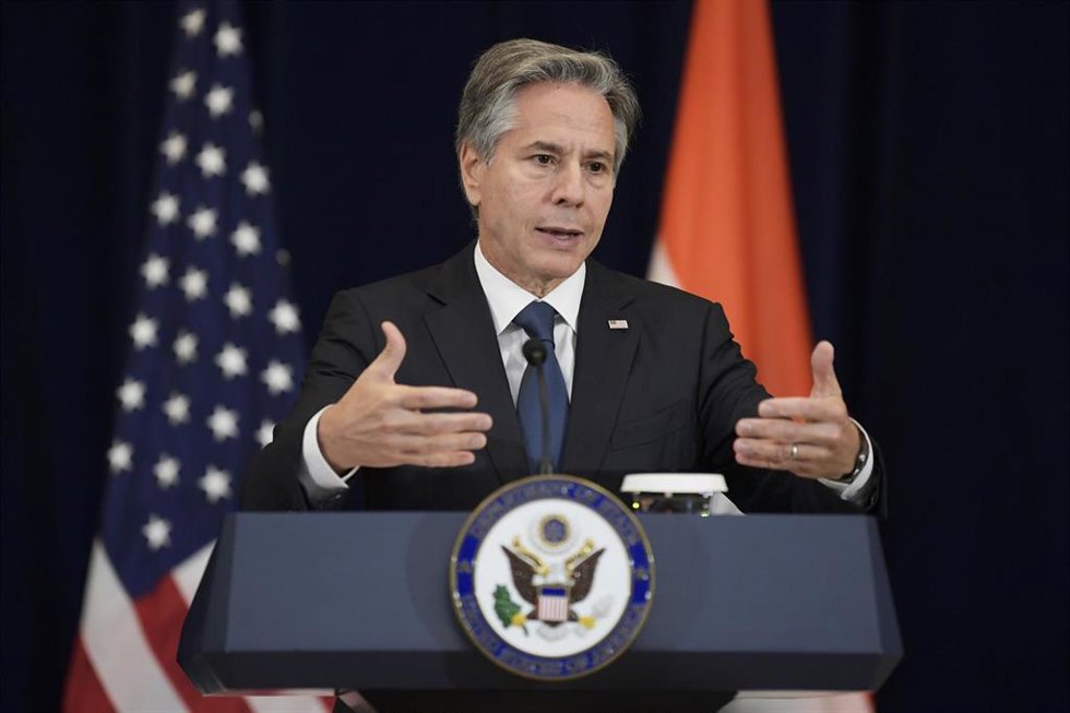 El secretario de Estado de EEUU, Antony Blinken