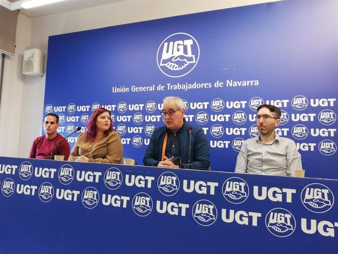 Lorenzo Ríos, secretario general de la Federación de Industria, Construcción y Agro (FICA) de UGT de Navarra.