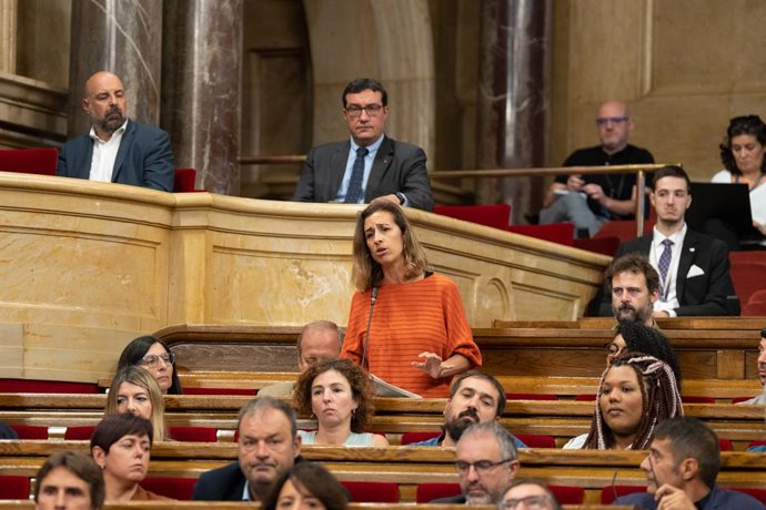 La diputada de la CUP Laia Estrada 