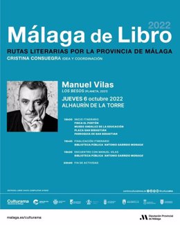 Cartel de 'Málaga de Libro'