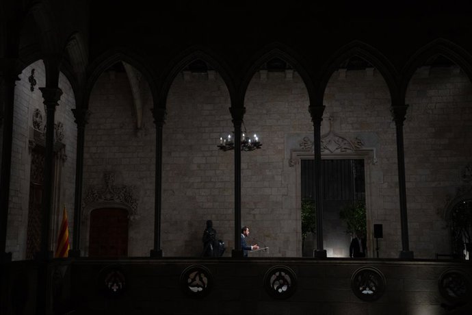El president de la Generalitat, Pere Aragons