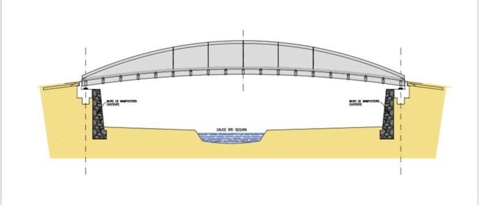 El Ayuntamiento de Murcia aprueba la solución técnica definitiva para la reconstrucción del puente de El Raal