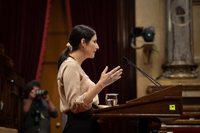 La diputada del PP al Parlament Lorena Roldán