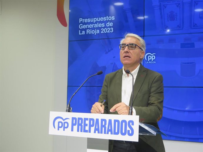 El portavoz del PP, Jesus Ángel Garrido