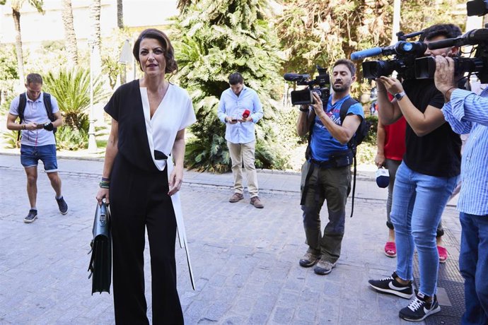 La exdiputada del grupo parlamentario Vox en Andalucía, Macarena Olona, en una imagen de archivo.