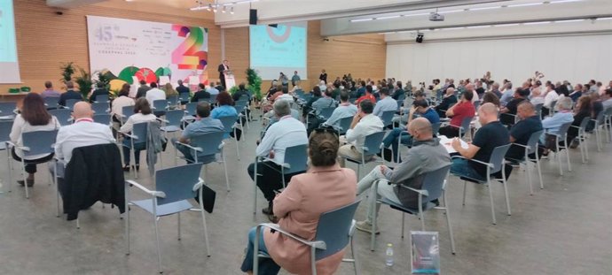 Asamblea de Coexphal celebrada en el Palacio de Congresos y Exposiciones de Aguadulce en Roquetas de Mar (Almería).