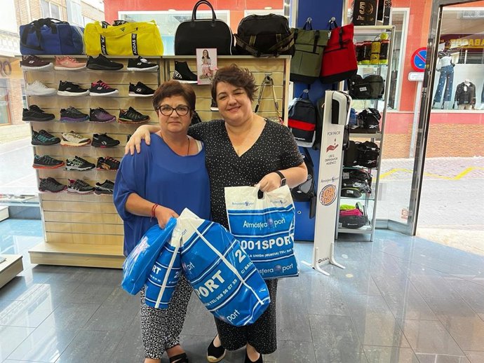 Una de las premiadas en la campaña