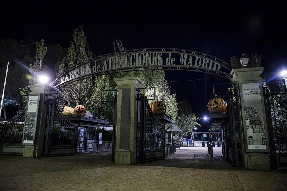 Archivo - Parque de Atracciones de Madrid estrena en Halloween el nuevo pasaje del terror 'El Templo de Shanarkai'