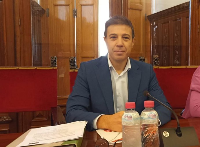 El portavoz de Cs en la Diputación de Jaén, Ildefonso Ruiz.