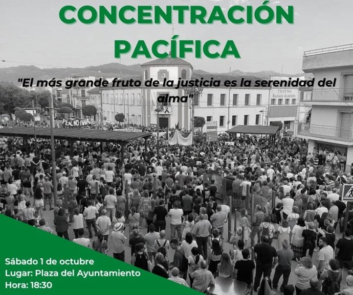 Cartel de la concentración.