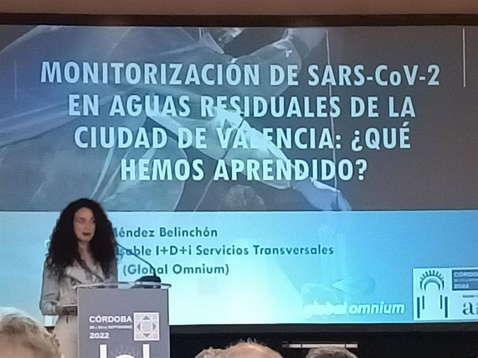 Global Omnium expone en el congreso de la patronal del agua su plataforma de monitorización y detección temprana de virus y bacterias en agua residual