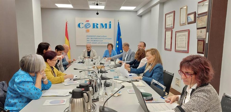 Reunión del jurado de los Premios Cermi.Es 2022