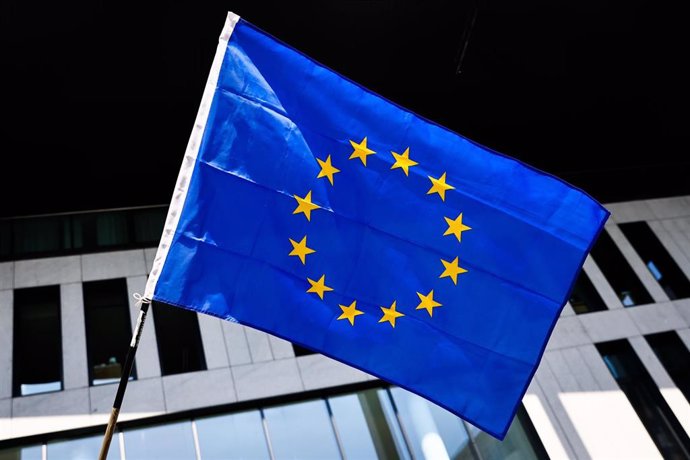 Bandera de la Unión Europea (Archivo)