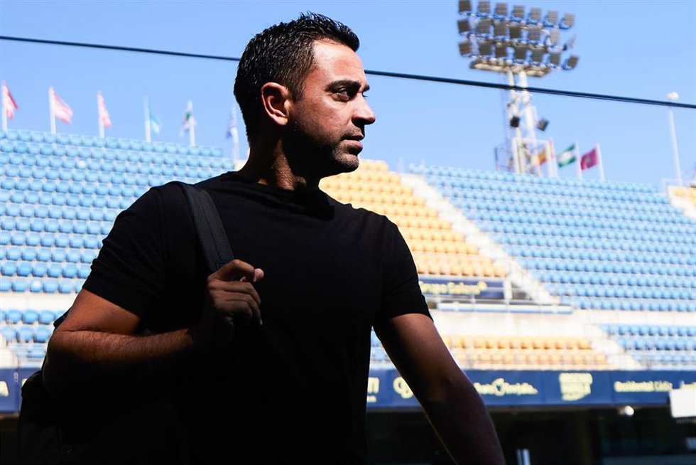 Xavi Hernandez, entrenador del FC Barcelona