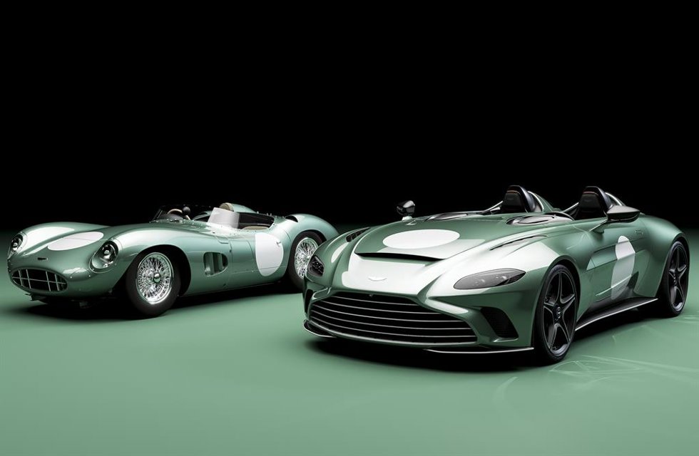Archivo - Vehículos de Aston Martin.