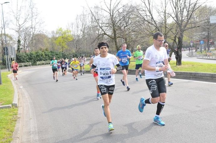 Una de las maratones.