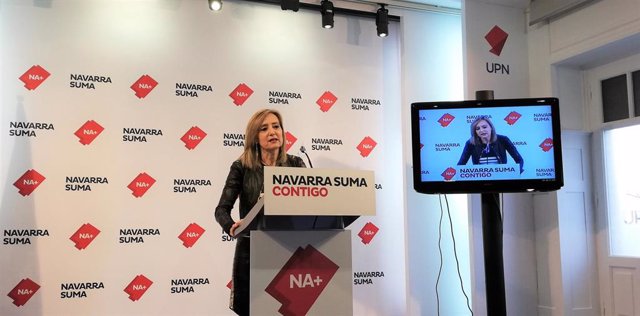 Archivo - Cristina Ibarrola, portavoz de Navarra Suma en la Comisión de Salud del Parlamento foral