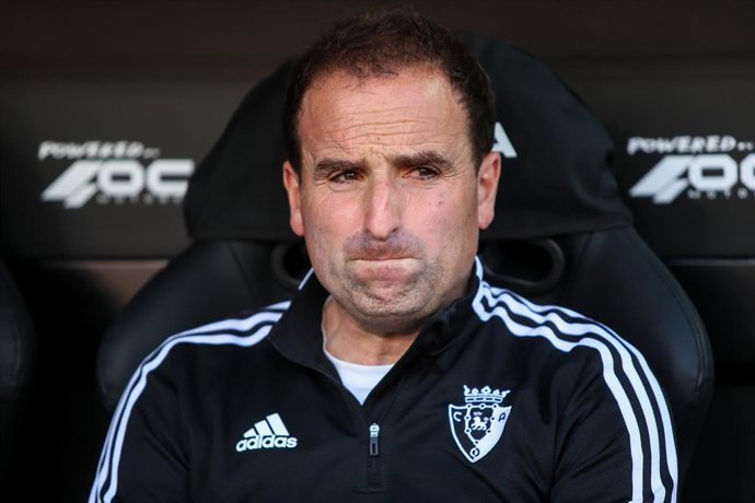 Archivo - El técnico de Osasuna, Jagoba Arrasate.