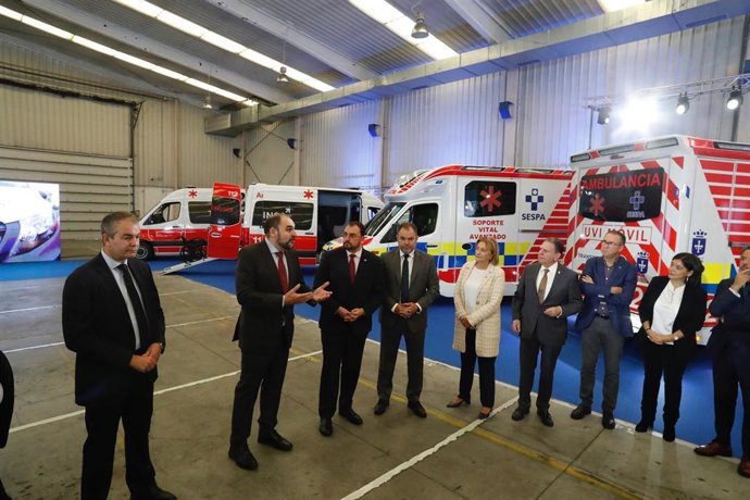 Presentación de la nueva flota de Transinsa