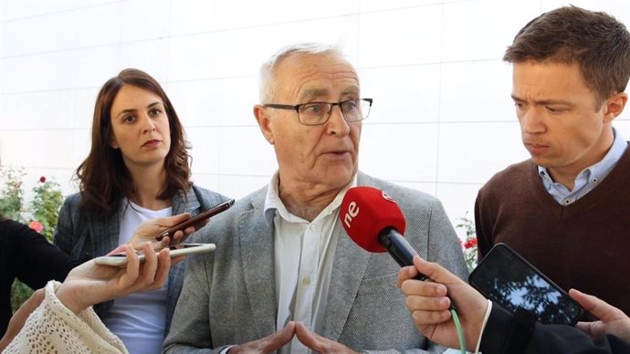 El alcalde de Valncia, Joan Ribó, participa en Madrid en la jornada 'La ciudad de las ciudades. El Ayuntamiento en tu barrio', organizadas por Más Madrid