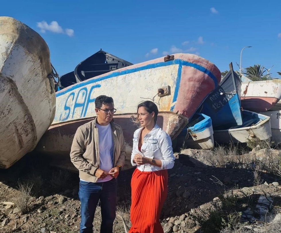 Pablo Rodríguez y María Fernández