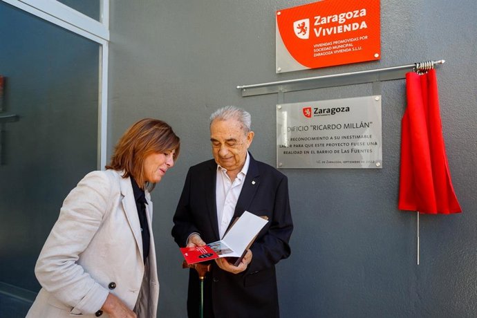 El edificio de viviendas Ricardo Millán es ya una realidad en el barrio de Las Fuentes.