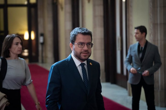 Aragons el divendres en el Parlament