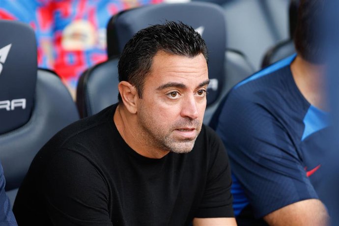 Xavi Hernández, entrenador del FC Barcelona