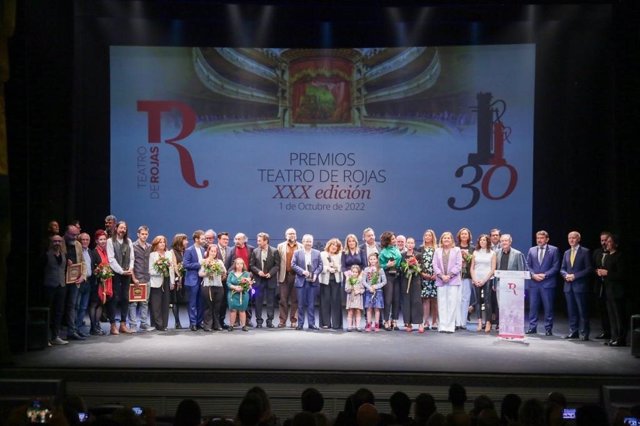 Gala de entrega de los Premios Teatro de Rojas