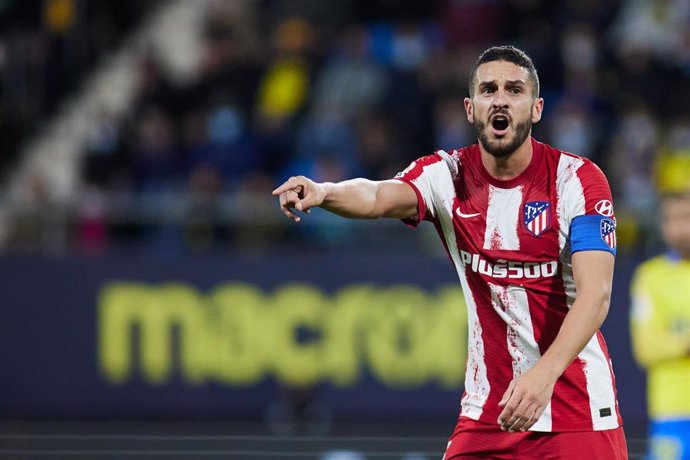 Archivo - El jugador del Atlético de Madrid Jorge Resurreccion 'Koke'.