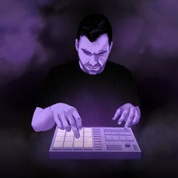 Ilustración del coordinador y compositor de Osmio Studio, Jorge Miguélez