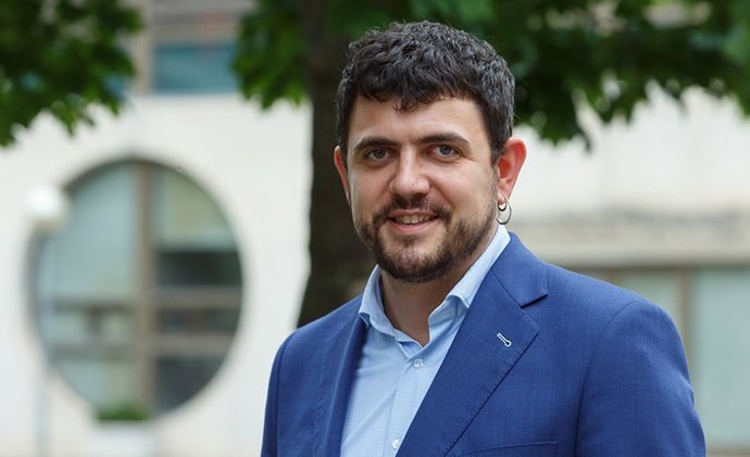 Archivo - Eduardo Berrueta en la UPNA