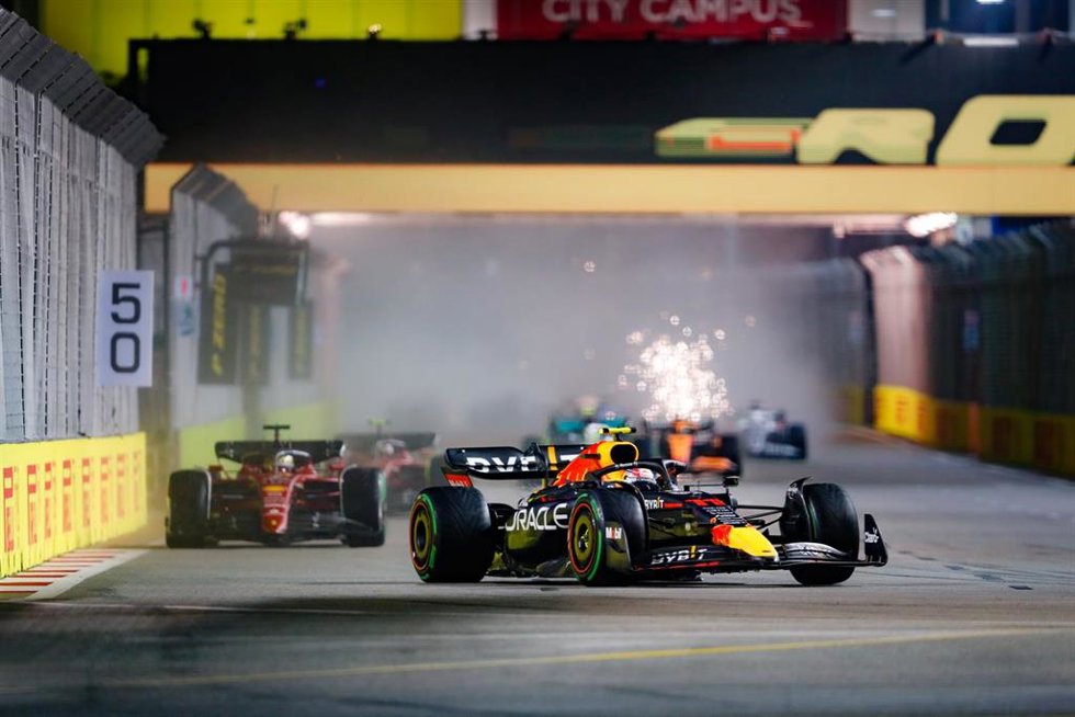 Sergio 'Checo' Pérez en Singapur
