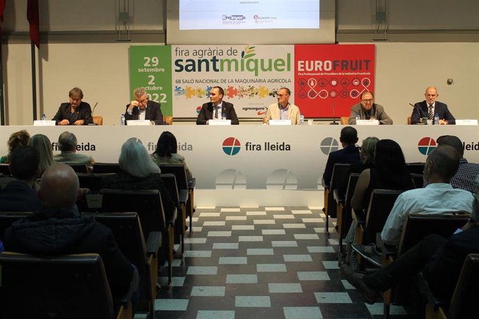 El director general de Políticas Palanca para el Cumplimiento de la Agenda 2030 del Ministerio de Derechos Sociales y Agenda 2030, Gabriel Castañares, ha cerrado la edición 68 de la Fira Agrria de Sant Miquel de Lleida que se ha