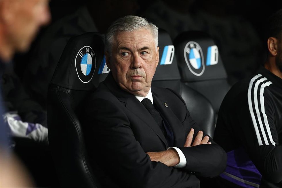 El entrenador del Real Madrid, Carlo Ancelotti.