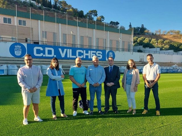 Visita al campo de fútbol.