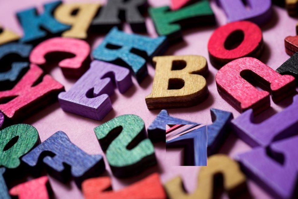 Imagen de recurso de letras del Abecedario español.