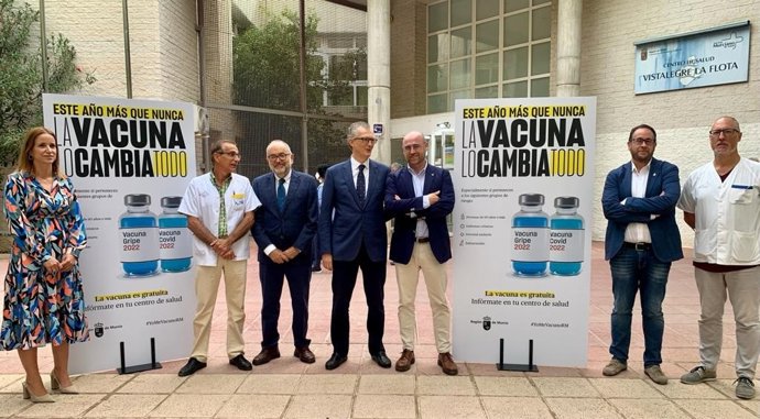 Presentación De La Campaña En El Centro De Salud La Flota-Vistalegre De Murcia