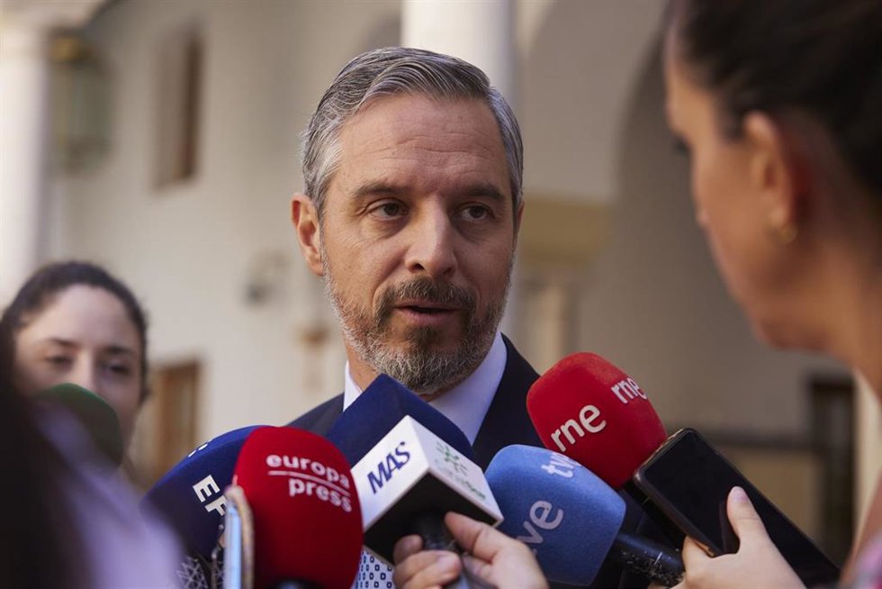 El vicesecretarío de Economía del PP Nacional, Juan Bravo