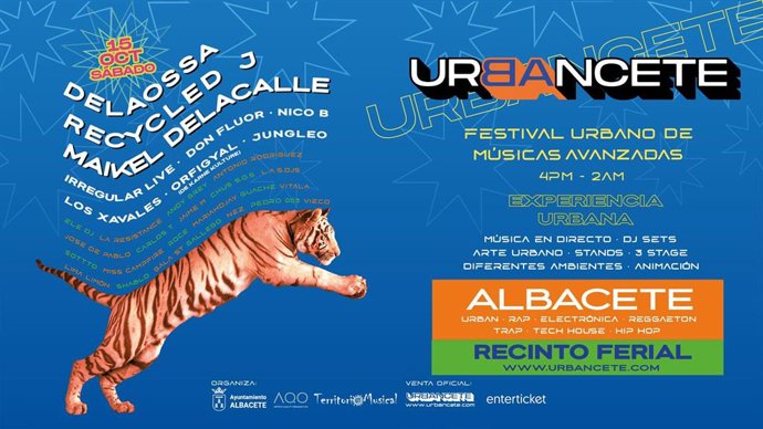 Cartel del 'Urbancete'.