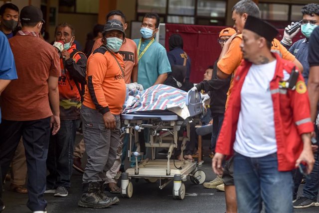 Imagen de archivo de la tragedia de Malang, en Indonesia.