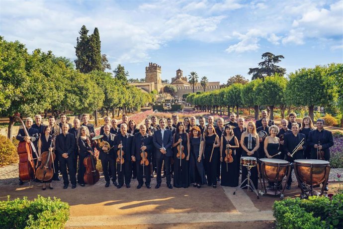 La Orquesta de Córdoba en el Alcázar de los Reyes Cristianos.