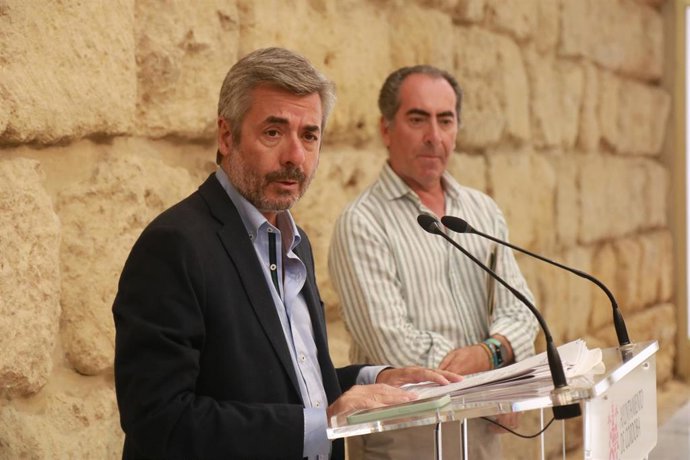 Miguel Ángel Torrico y Antonio Álvarez.