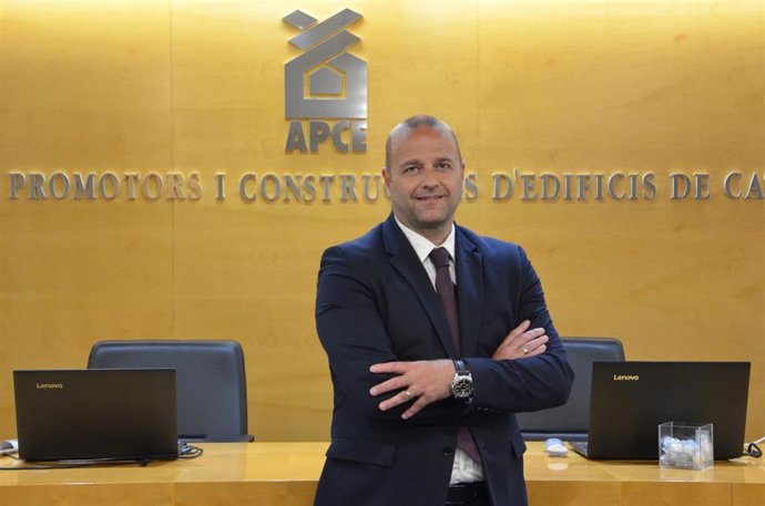 Archivo - El presidente de la Asociación de Promotores de Catalunya (Apce), Xavier Vilajoana