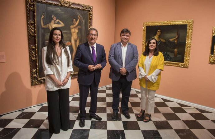 Inauguración de la exposición.