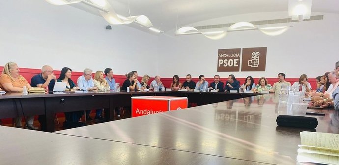 Espadas reunido con el PSOE de Sevilla