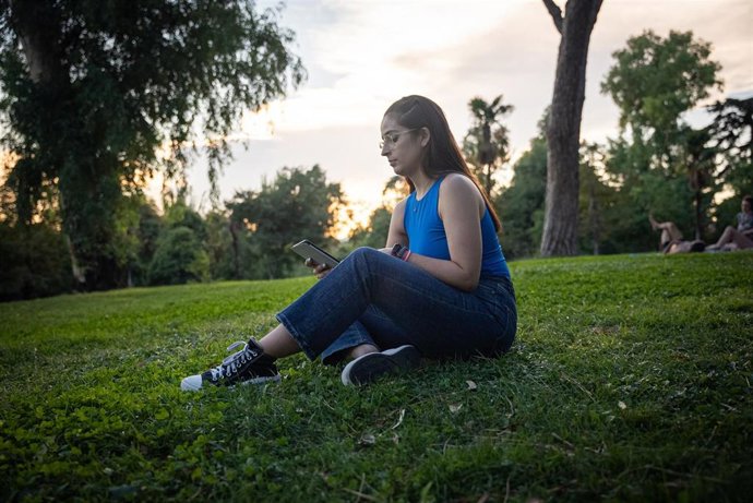 María, participante en el estudio de Plan Internacional en España